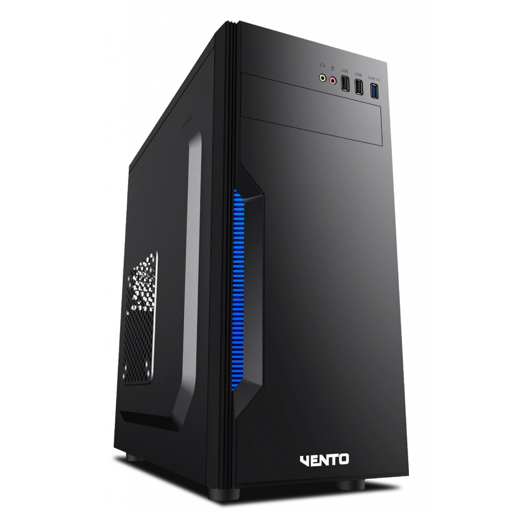 VENTO TA-K61, 650W, 80Plus, Siyah, ATX, Tower, Kurumsal, KASA