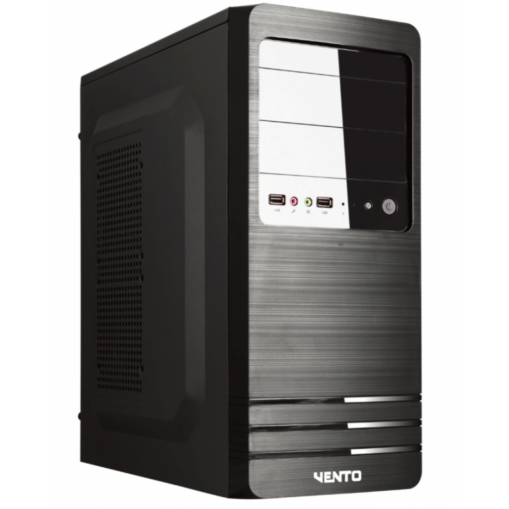 VENTO VS114F Mid Tower, Peak 400W Siyah, Kurumsal KASA