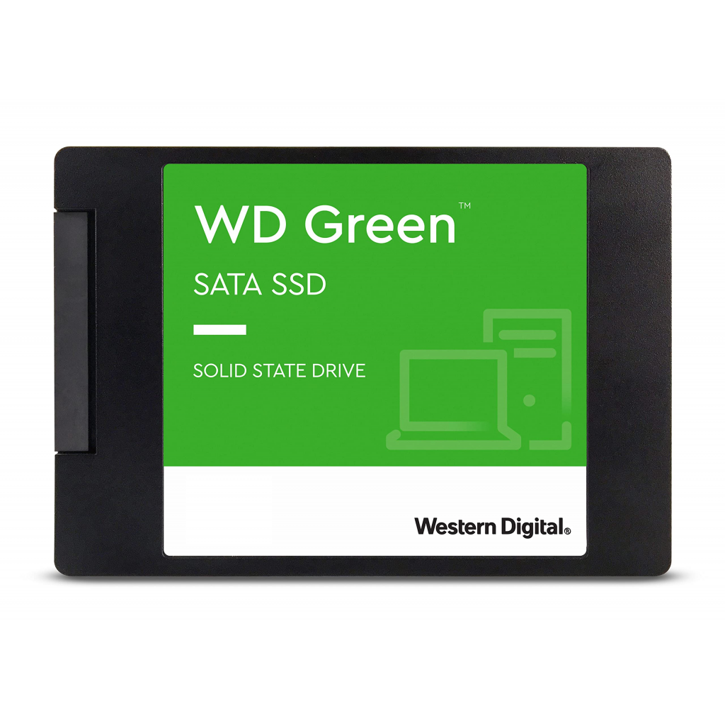 WD Green, WDS100T3G0A, 1TB, 545/465, 3D NAND, 2,5" SATA, SSD