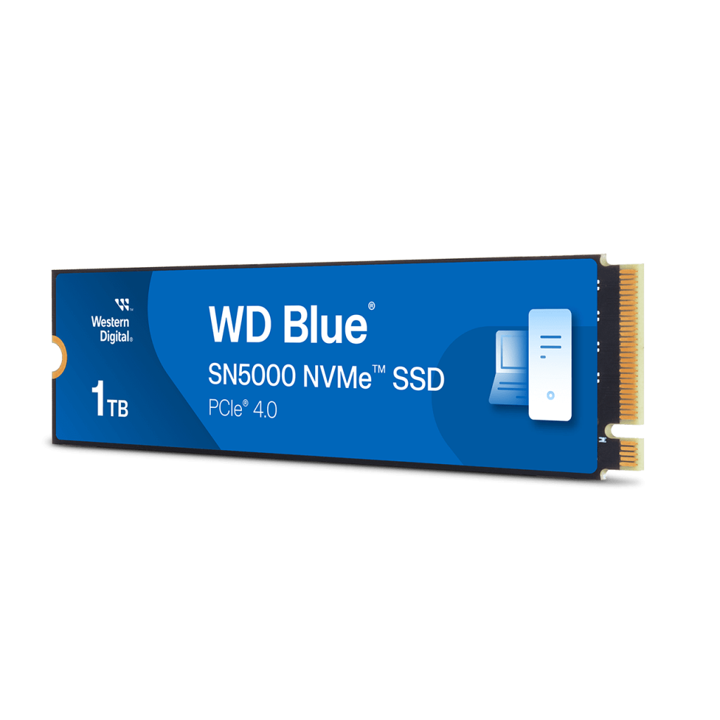 WD Blue SN5000, WDS100T4B0E, 1TB, 5150/4900, Gen4, NVMe PCIe M.2 2280,  SSD