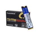 TwinMOS NVMe256GB2280AP, AlphaPro, 256GB, 3600-3250Mb/s, Gen3, NVMe PCIe M.2 2280, SSD,  TLC, 3DNAND