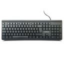 EVEREST KB-741F, USB Kablolu, Türkçe F,  2 metre Bakır Kablolu, Standart Klavye (Siyah)