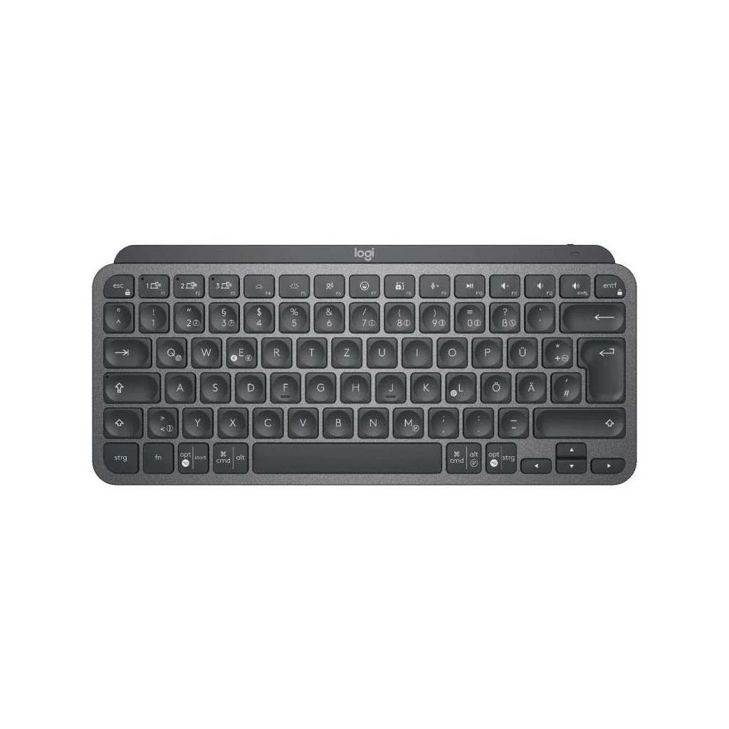 LOGITECH MX Mini Keys, 920-010504, Bluetooth, Türkçe Q, Multimedya, Aydınlatmalı, Mini Klavye