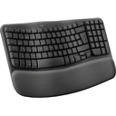 LOGITECH WAVE, 920-012311, Kablosuz, Türkçe Q, Multimedya, Dolgu Bileklikli Klavye
