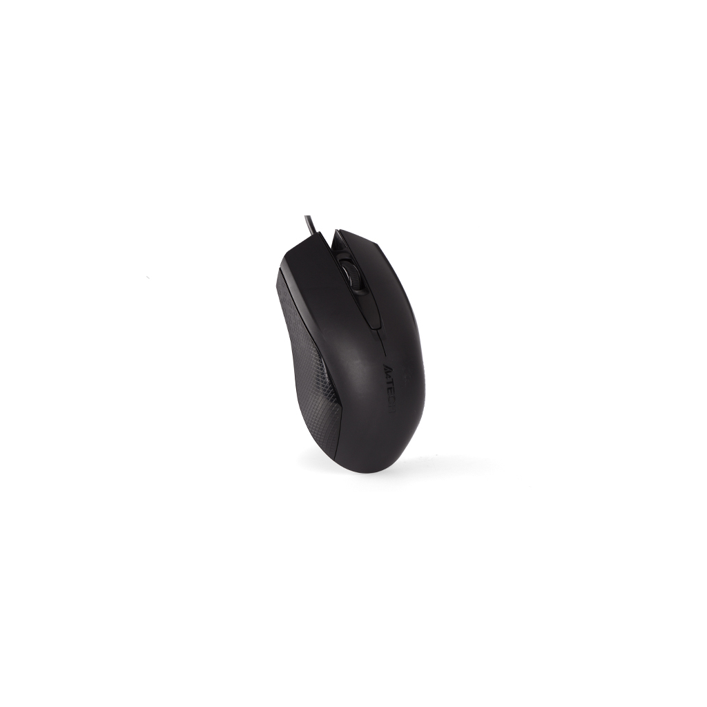 A4 TECH OP-760, Siyah, V-Track, 1000dpi, 3 Buton, Usb Kablolu, Optik Mouse