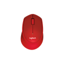 LOGITECH 910-004911, M330 Kırmızı, USB Nano 2,4G Kablosuz, 1000dpi, Optik, 3 Tuşlu, 24ay Pil Ömrü, Sessiz Mouse