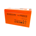 MAKELSAN 12V 9Ah, Bakımsız, Kuru Akü. UPS için Uygundur.