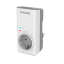PHILIPS CHP7010W/10, Tekli, Akım Korumalı Priz, 1140 Joules, (Beyaz)