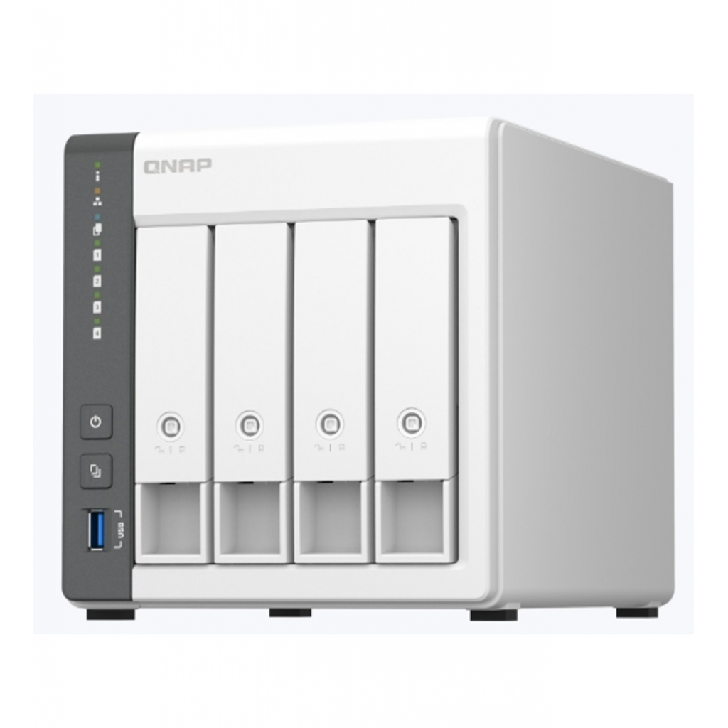 QNAP TurboNAS TS-433-4G, 4Gb Ram, 4xYuvalı, Tower NAS