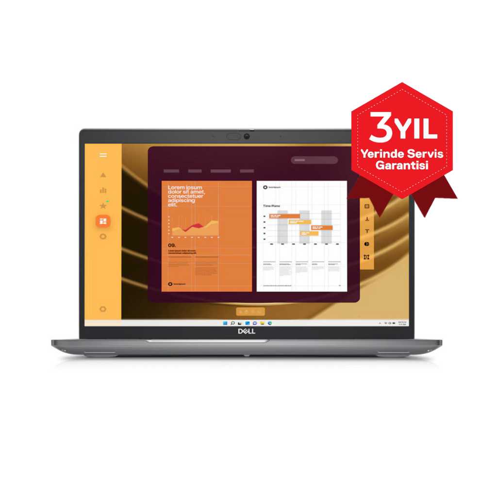 DELL LATITUDE 5550, N021L555015EMEA_VP_UBU, Ultra7 155U, 15,6" FHD, 16Gb Ram, 512Gb SSD, Paylaşımlı Ekran Kartı, Free Dos Notebook (6278643)
