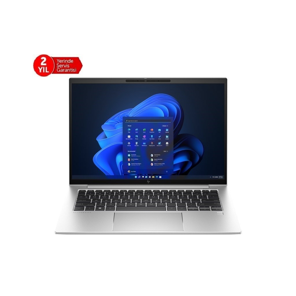 HP B2RK8ES, EliteBook 840 G11, Ultra7 155H, 14" IPS, 32Gb Ram, 1Tb SSD, Paylsaşımlı Ekran Kartı, Yapay Zeka Destekli, Windows 11 Pro, Kurumsal Notebook (2 Yıl Yerinde Servis) (060)