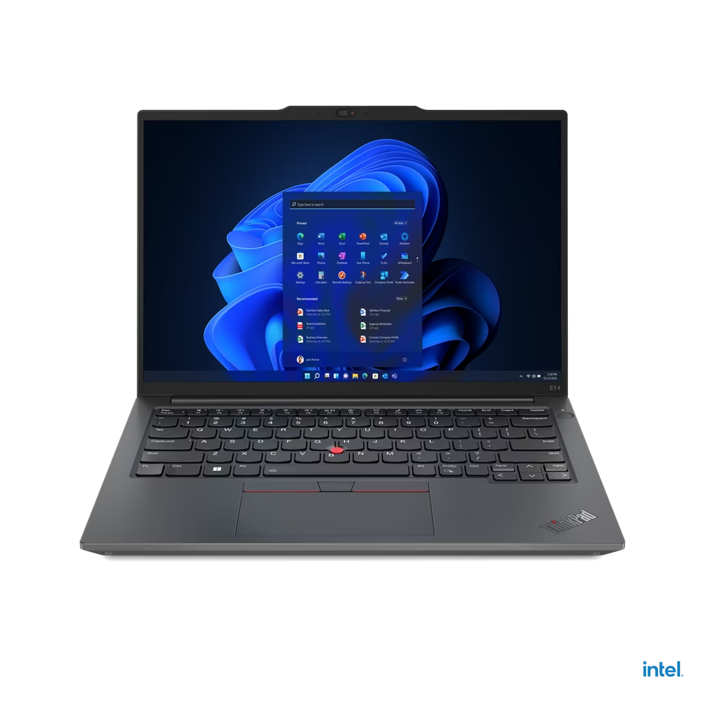 LENOVO 21JK0005TX, ThinkPad E14 Gen5, i5-1335U, 14" WUXGA, 16Gb Ram, 512Gb SSD, Paylaşımlı Ekran Kartı, Free Dos, Kurumsal Notebook