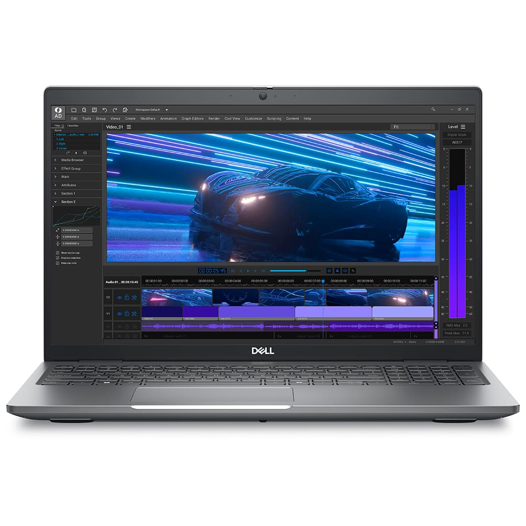 DELL Precision M3591, XCTOP3591EMEA-VP-2, Ultra7-155H, 15,6" FHD, 16Gb Ram, 512Gb SSD, 6Gb DDR6 RTXA1000 Ekran Kartı, Windows11 Pro, Notebook İş İstasyonu (6258724)