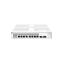 HP Aruba Instant On, JL681A, 1930-8G, 8Port, GigaBit, PoE 124W, 2 Port Gigabit SFP, Yönetilebilir, Rack Mount Switch