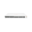 HP Aruba Instant On, JL815A, 1830-48G, 48Port, GigaBit, 24 Port PoE 370W, 4 Port Gigabit SFP, Yönetilebilir, Rack Mount Switch