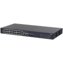 DAHUA CS4228-24GT-375, 24Port, Gigabit, PoE 375W, 2 Port Uplink, 2 Port SFP Gigabit Combo, Cloud Yönetilebilir, Switch