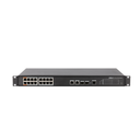 DAHUA PFS4218-16ET-240-V2, 16 Port, MegaBit, PoE 240W, 2 Port GigaBit Uplink, 2 Port GigaBit Combo SFP, Yönetilebilir, Rack Mount  Switch