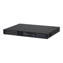 DAHUA S4220-16GT-240, 16 Port, Gigabit, PoE 240W, 2 Port Gigabit Uplink, 2 Port SFP Gigabit Combo, Longe Range 250Mt, Cloud Yönetilebilir, Switch