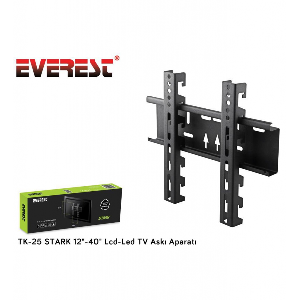 EVEREST TK-25,  12"- 40" TV Duvar Askı Aparatı