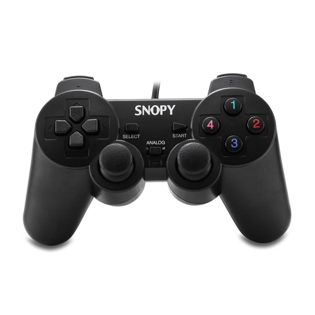 SNOPY SG-401, USB/PC/PS3, 1.8mt Kablolu, Çift Titreşimli, GAMEPAD