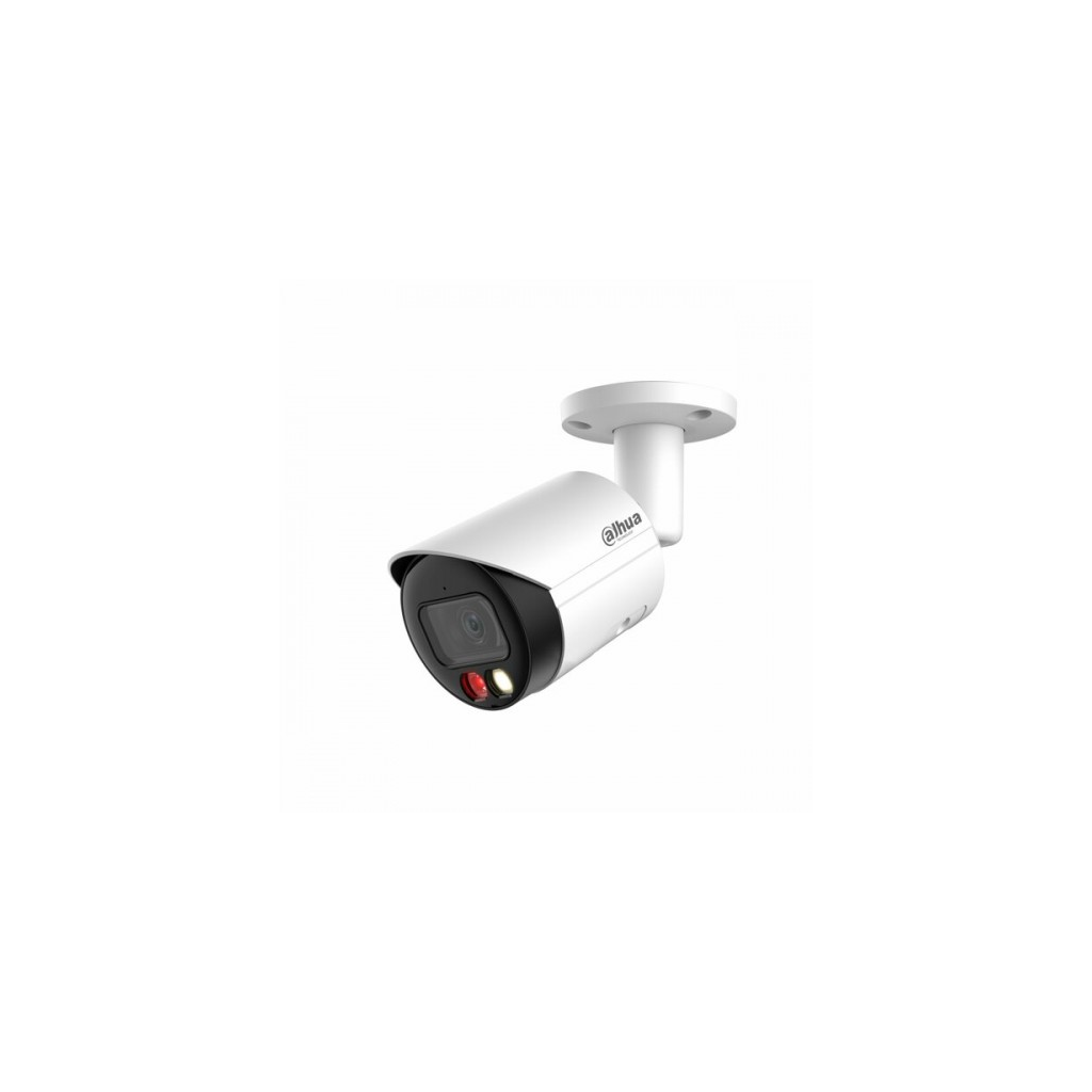 DAHUA IPC-HFW1249S-S-IL 2Mpix, 3,6mm  Lens, SD Kart, Smart Dual Light, H265+, 30Mt Gece Görüşü, Dahili Mikrofon, IP67, PoE Bullet IP Kamera