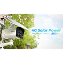 DAHUA IPC-HFW2441DG-4G-SP-B-MAX, 4Mpix, 3,6mm Lens, H265+, 30Mt Gece Görüşü, Dahili Mikrofon, IP67,  Solar(Güneş Enerjili) IP Kamera