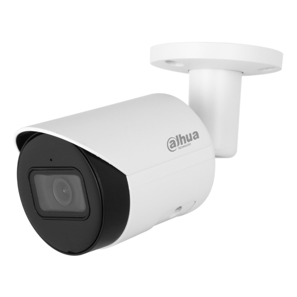 DAHUA IPC-HFW2541S-S-0360B, 5Mpix, 3,6mm Lens, H265+, 30Mt Gece Görüşü, Dahili Mikrofon, Bullet IP Kamera
