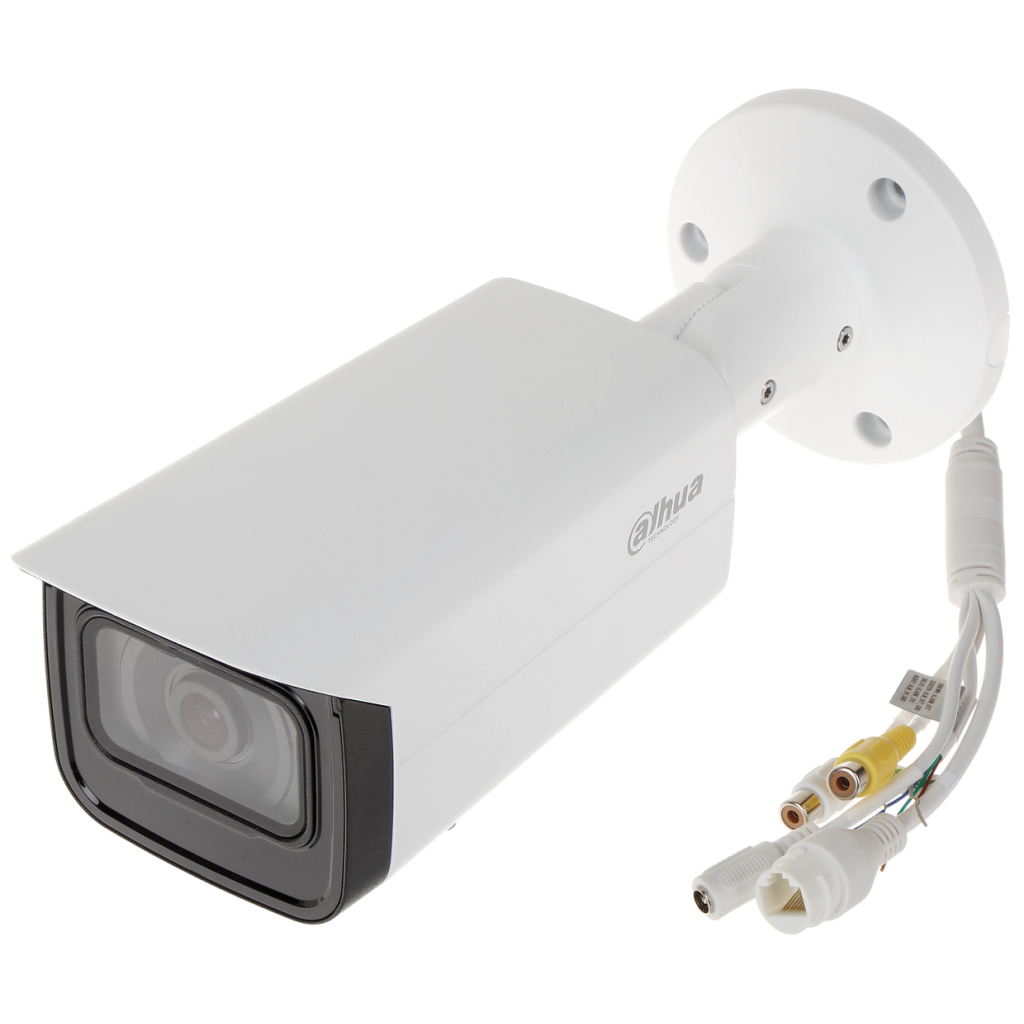 DAHUA IPC-HFW5241T-ASE,  2Mpix, 3,6mm Lens, H265+, Starlight, 80Mt Gece Görüşü,  IP67, PoE Metal Kasa Bullet IP Kamera