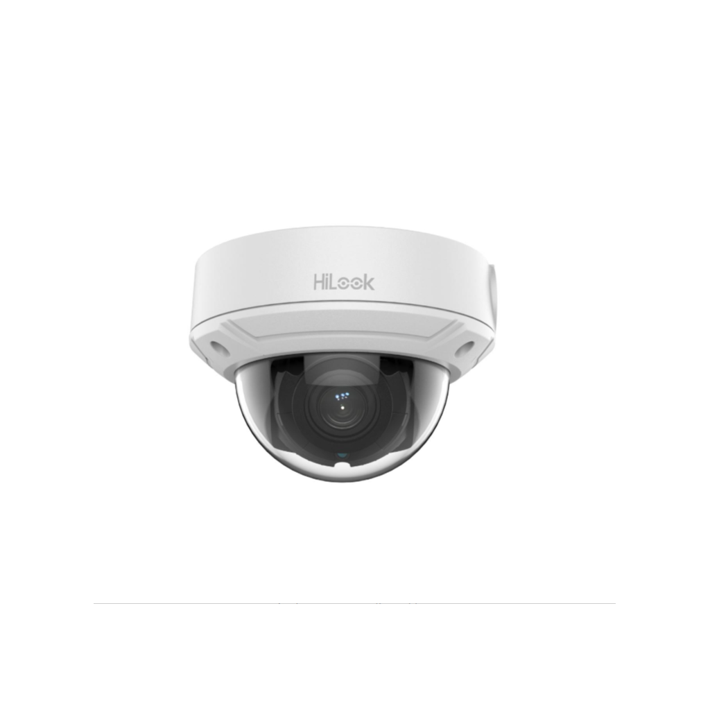 HILOOK IPC-D620H-Z, 2Mpix, 2,8-12mm Motorize Lens, H265+, 30Mt Gece Görüşü, PoE, IP67, IK10, Dome, IP Kamera