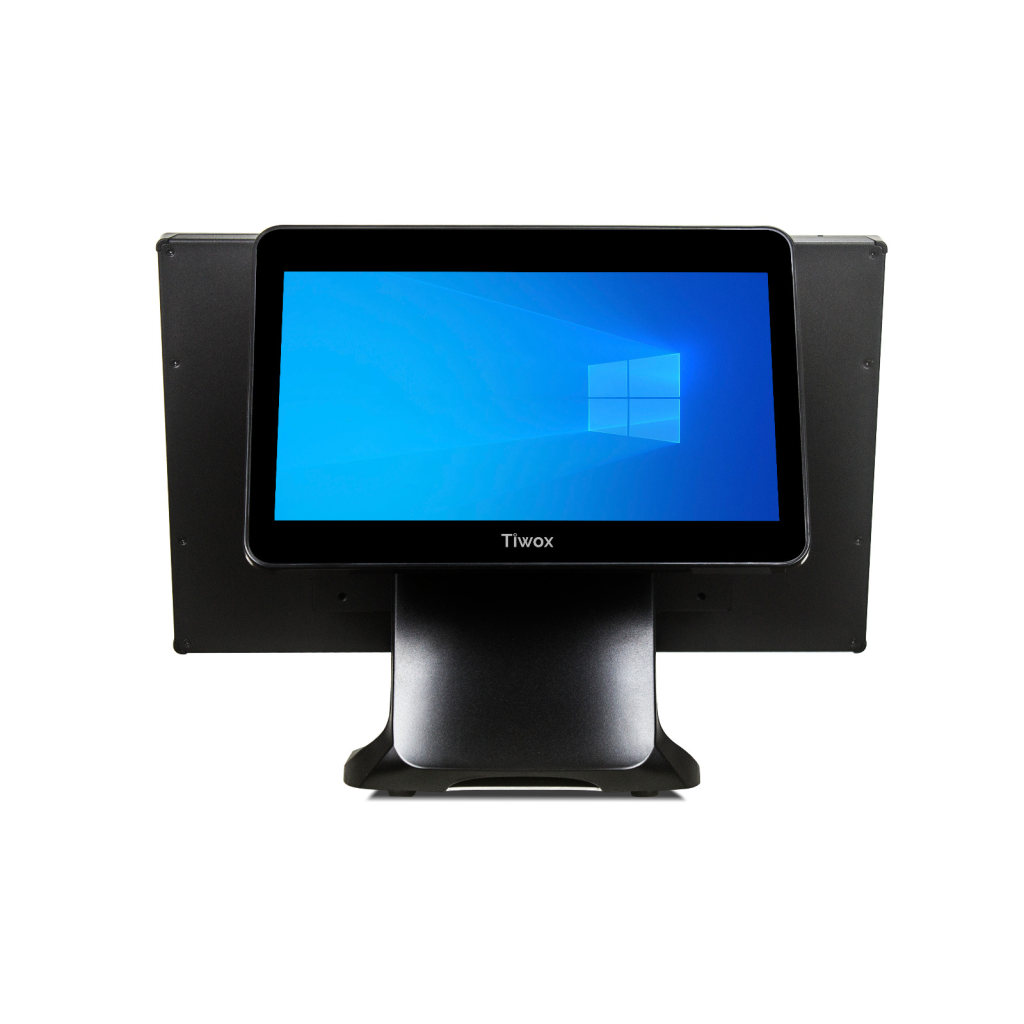 Tiwox TP-5610D, Intel i5 10.Nesil, 18.5" Ekran,  13.2" 2. Ekran, 8GB Ram, 128GB SSD, Endüstriyel, Dokunmatik Pos PC (çift ekran)