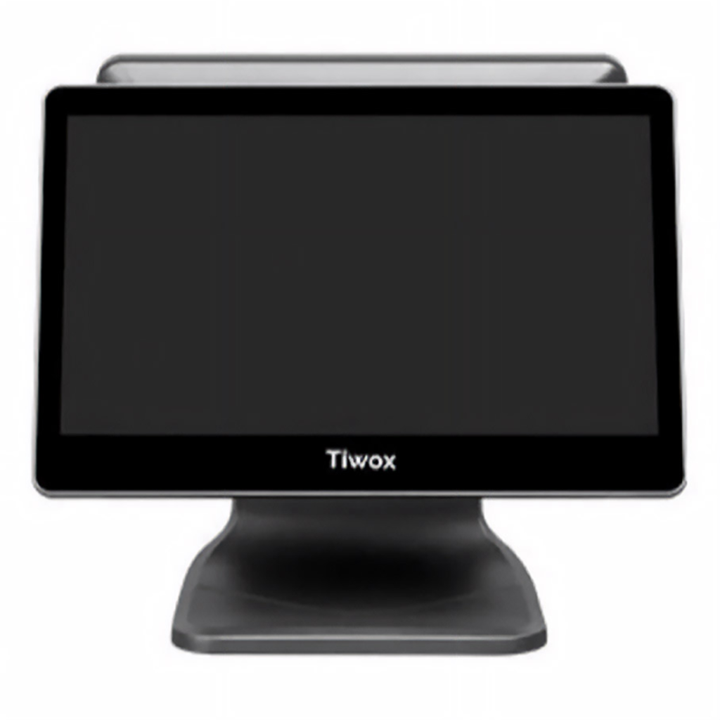 Tiwox TP-9500-D, Intel i5 5.Nesil, 15.6" Ekran,  8GB Ram, 128GB SSD, Endüstriyel, Dokunmatik Pos PC (çift ekran)