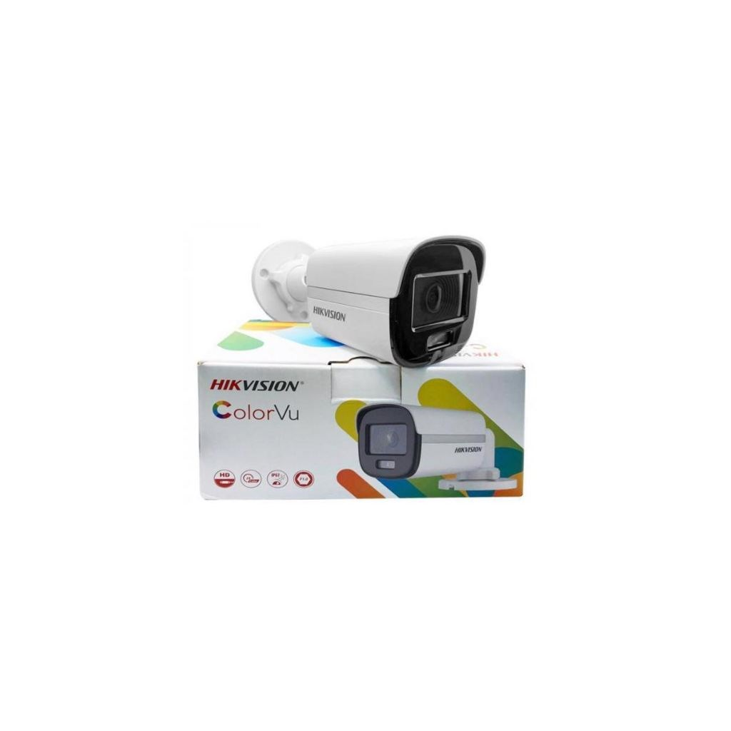 HIKVISION DS-2CE10DF0T-PF, 2Mpix, 3.6mm Lens, 20Mt Gece Görüşü, Full Time Color, Color Vu, IP67, Bullet Kamera