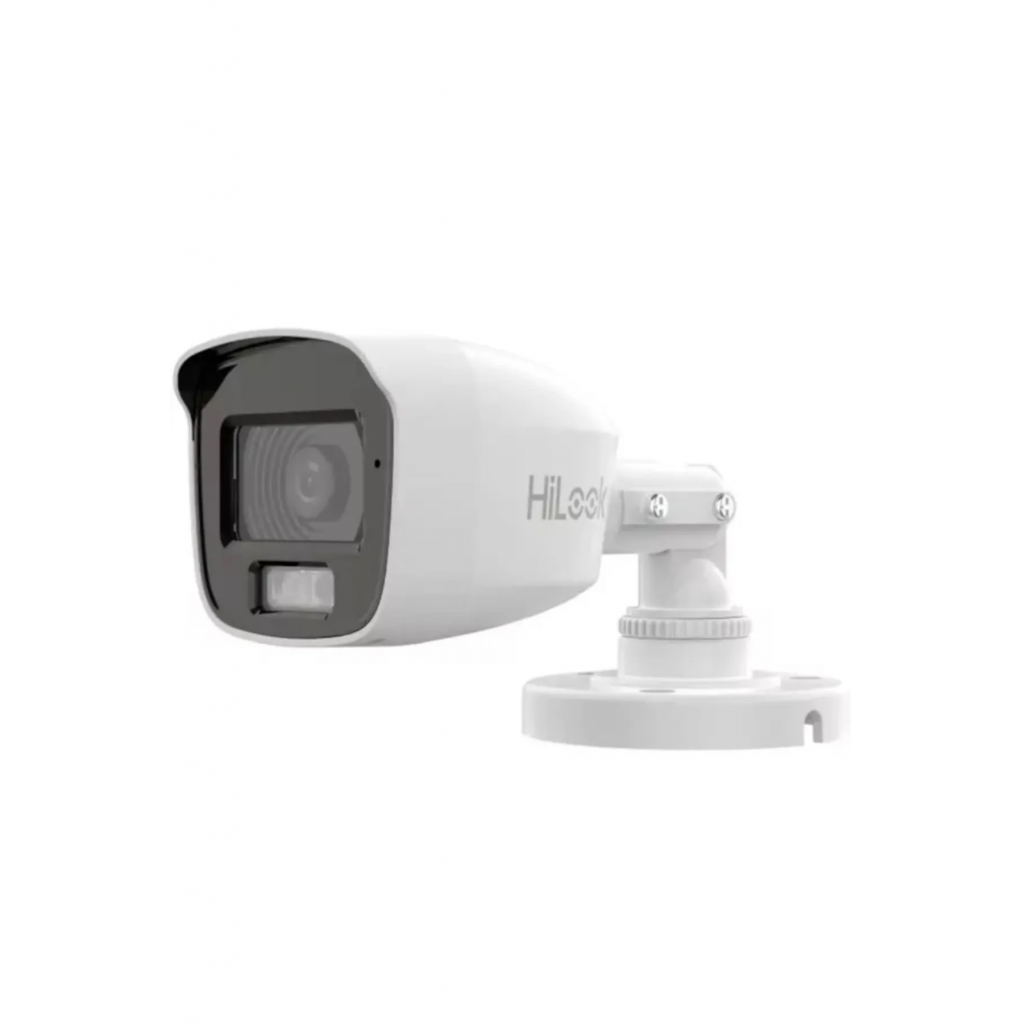 HILOOK THC-B127-LPS, 2Mpix, 2.8mm Lens, 20Mt Gece Görüşü, IP66, Dual Light, Dahili Mikrofon, Bullet Kamera