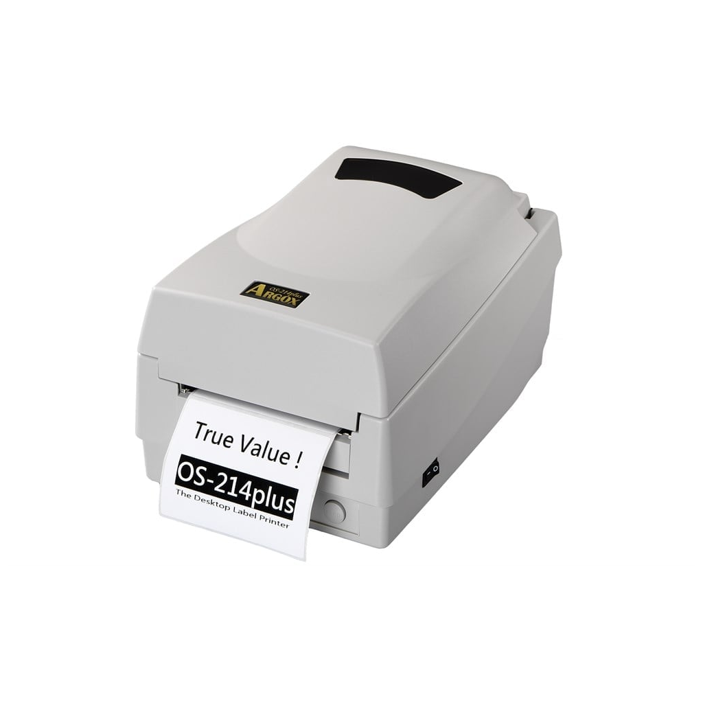 ARGOX OS-214 Plus, Barkod Yazıcı, Termal ve Ribon, 76mm/s Hız, 104mm Baskı Genişliği, 203 DPI, Seri, USB, LPT
