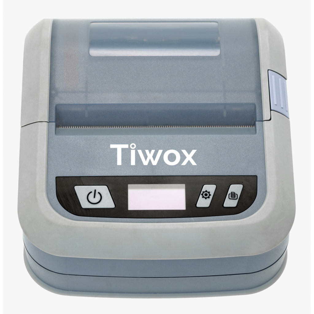 Tiwox BT-5050, Termal, Taşınabilir, Fiş Yazıcı, 70mm/s Hız, 72mm Kağıt, 203 DPI, Otomatik Kesici YOK, Bluetooth, USB