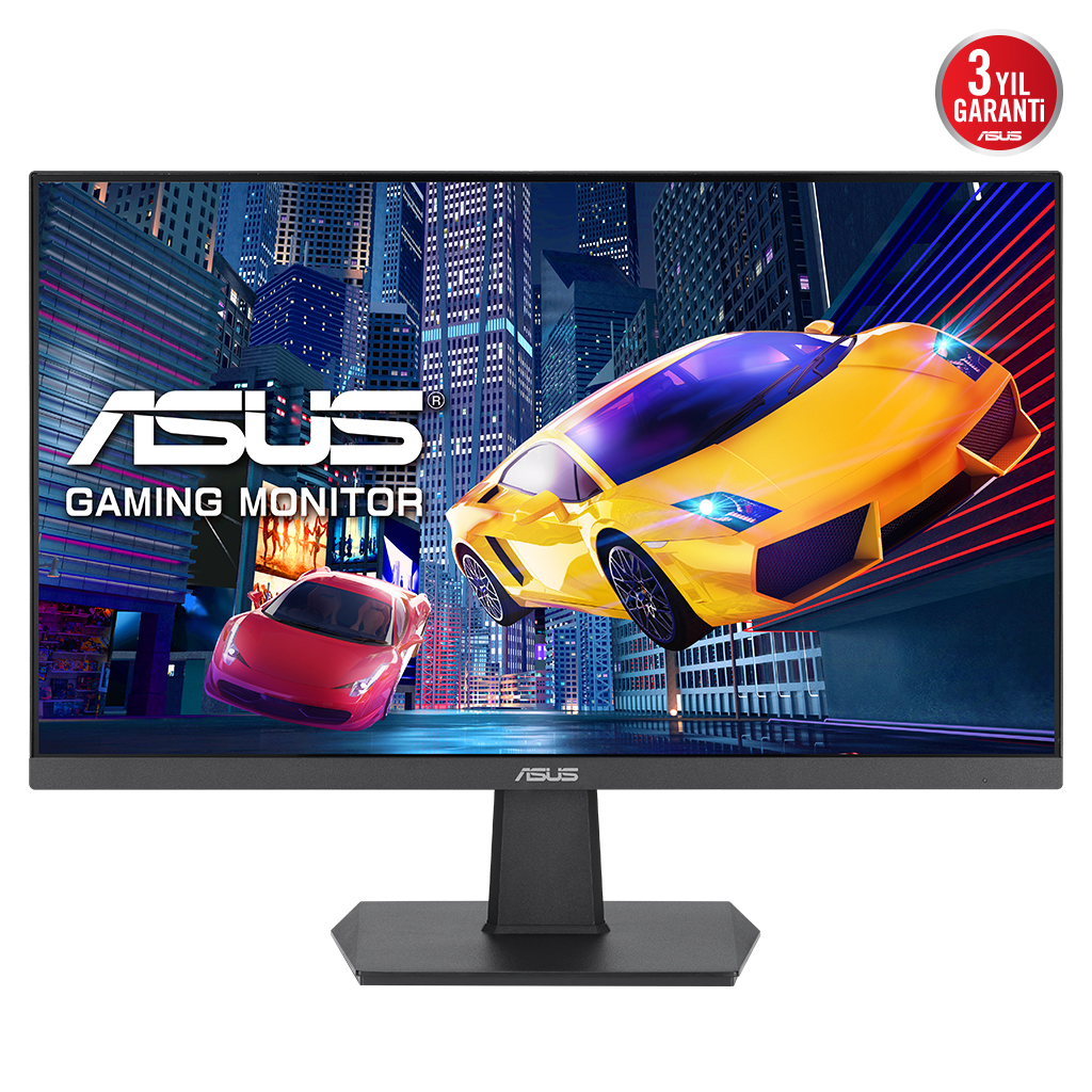 ASUS VA24EHF 23.8" 1ms, 100Hz, Full HD, HDMI, IPS LED, Çerçevesiz Tasarım, Düşük Mavi Işık, FreeSync GAMING Monitör