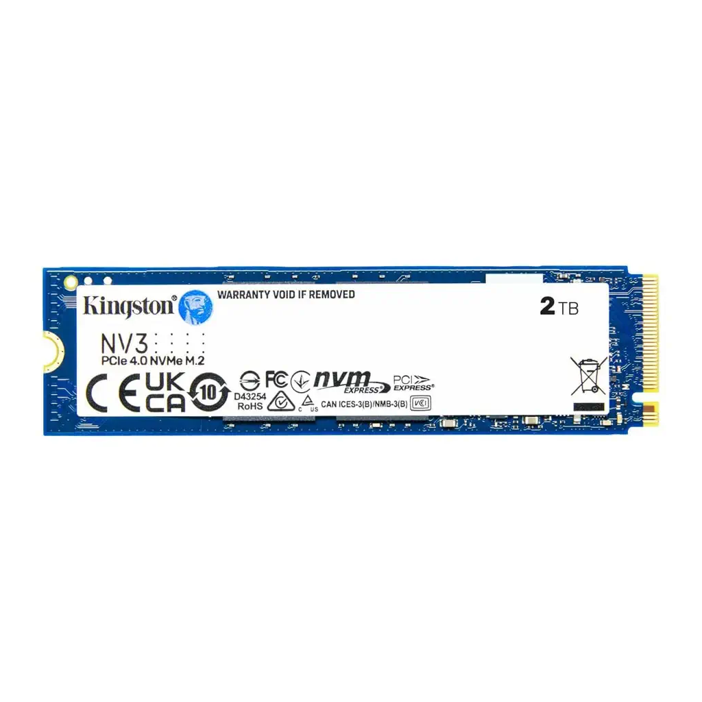 KINGSTON SNV3S/2000G, NV3, 2TB, 6000/5000, Gen4, NVME PCIe M.2 2280, SSD