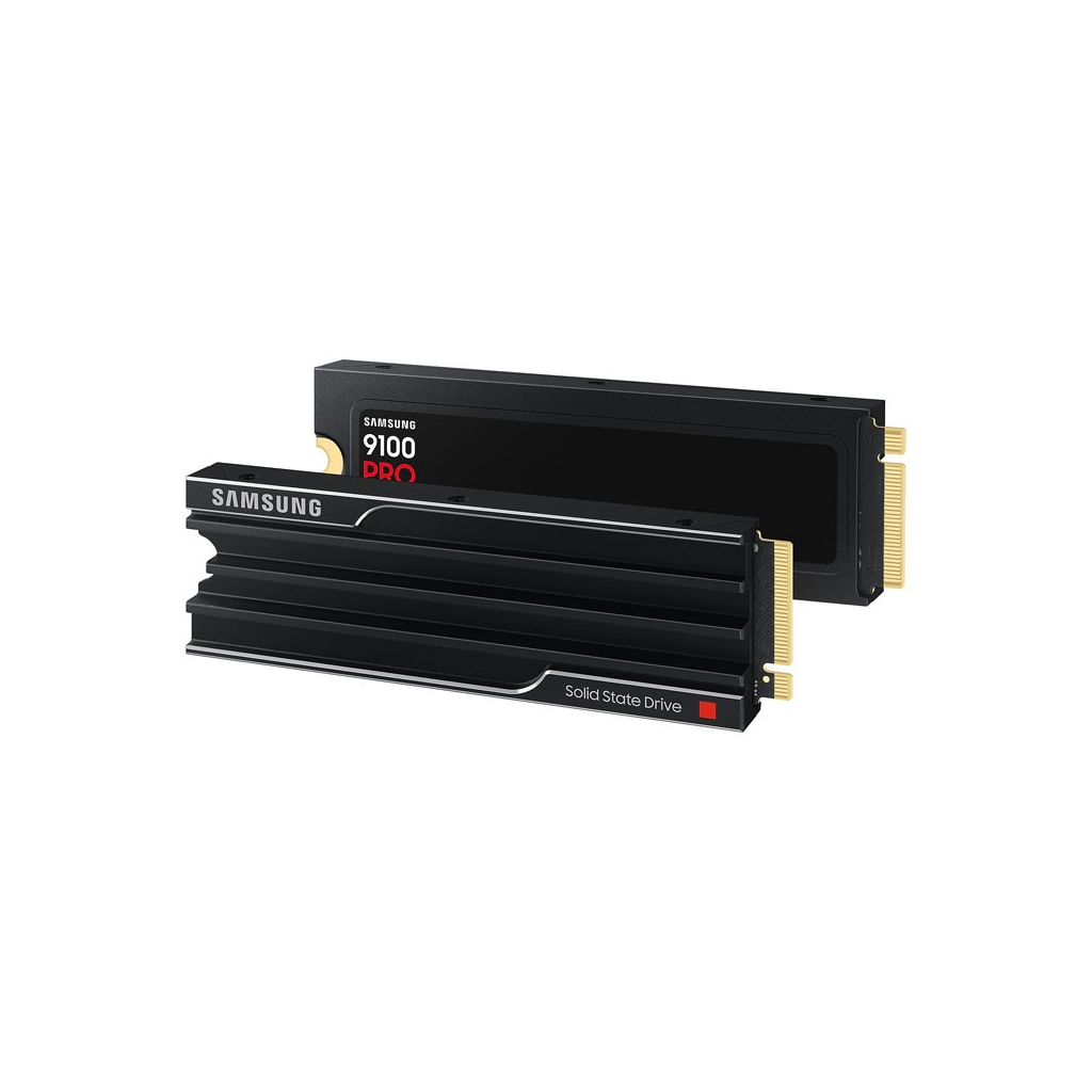 SAMSUNG MZ-VAP1T0CW, 9100 PRO, 1TB, 14700/13300, Gen5, NVMe PCIe M.2 2280, SSD (Soğutuculu) (Türkiye Distribütörü Garantili)