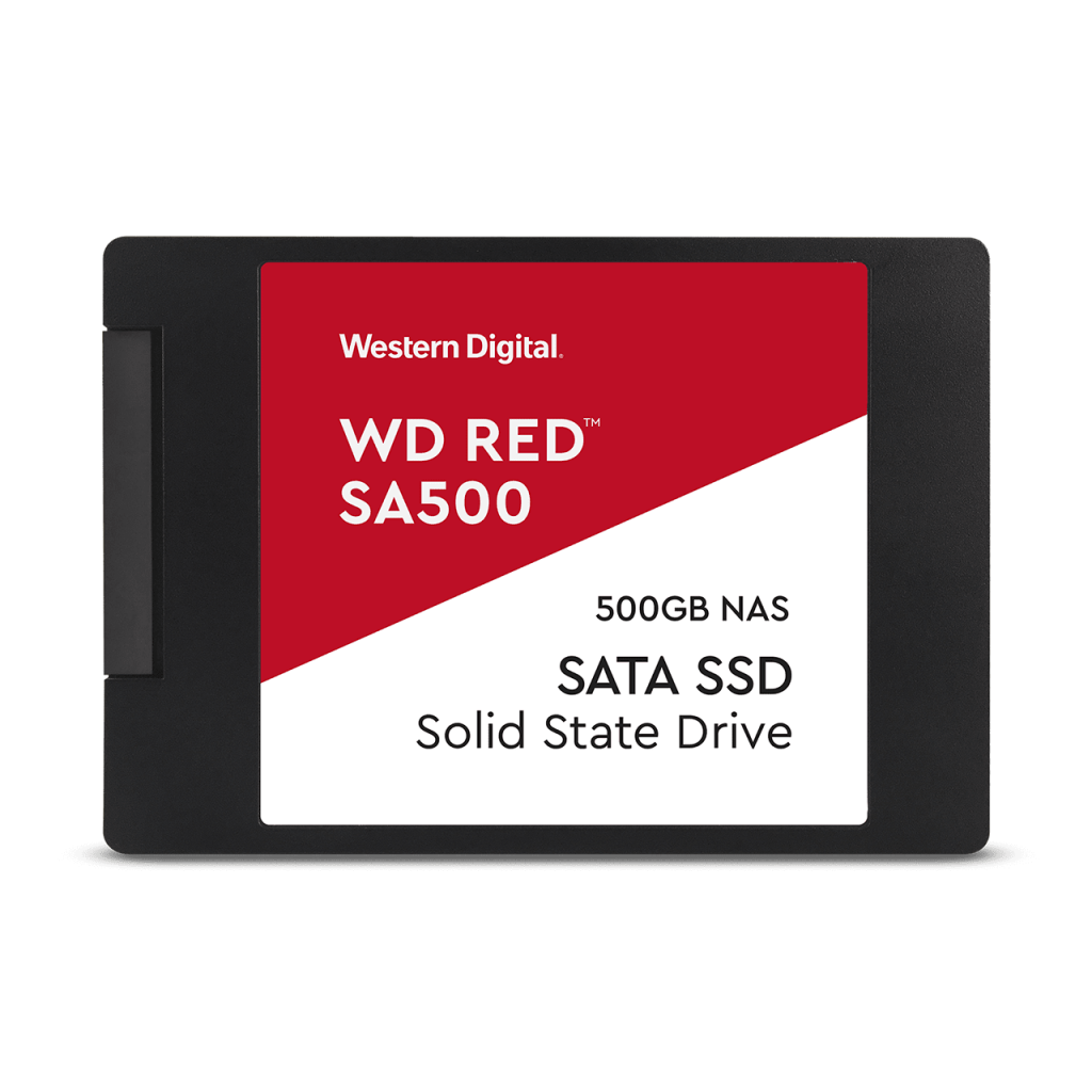 WD Red SA500, WDS500G1R0A, 500GB, 560/530, SERVER ve NAS için Enterprise, 2,5" SATA, SSD