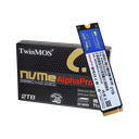 TwinMOS NVMe2TB2280AP, AlphaPro, 2TB, 3600-3250Mb/s, Gen3, NVMe PCIe M.2 2280, SSD, TLC, 3DNAND