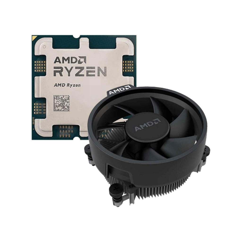 AMD RYZEN 5 9600X 6 Core, 3,90-5.40GHz, 38Mb Cache, 65W,  AM5 Soket, MPK, (Dahili Grafik VAR, Fan VAR)