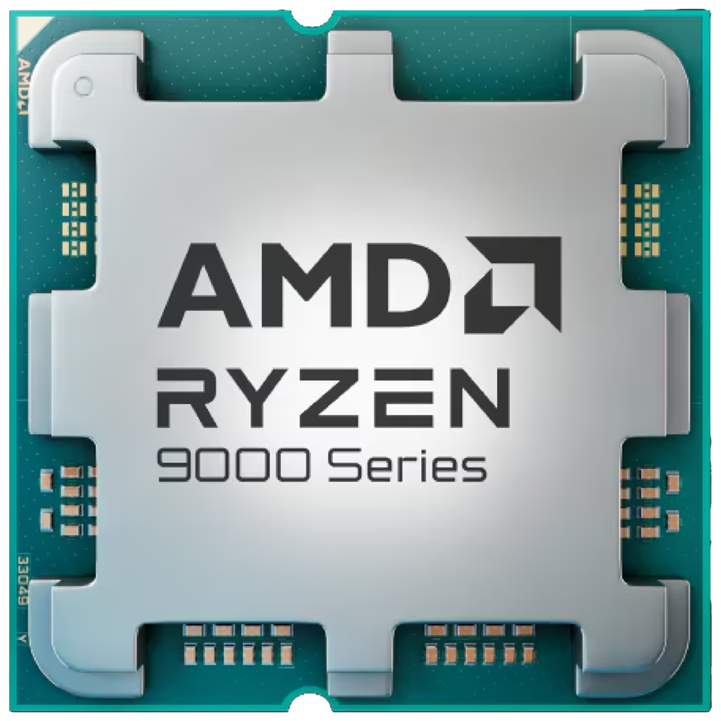 AMD RYZEN 5 9600X 6 Core, 3,90-5.40GHz, 38Mb Cache, 65W,  AM5 Soket, TRAY, (Dahili Grafik VAR, Fan YOK)
