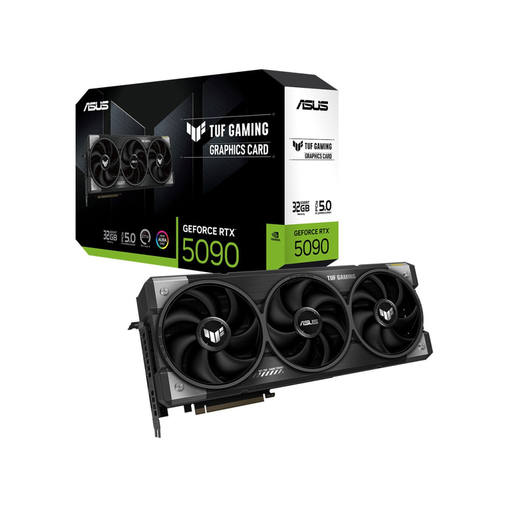 ASUS TUF-RTX5090-O32G-GAMING, 32Gb, 512Bit, GDDR7, 2xHDMI, 3xDP GAMING Ekran Kartı