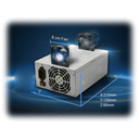 FSP CANNON, FSP1600-55YD, 1600W, 2x8cm Fan, GAMING ATX, Power Supply (PSU)