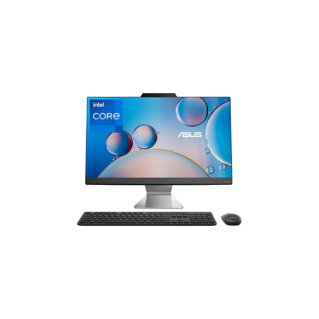 ASUS A3402WBAK-I716512B0D, i7-1355U, 23,8"  FHD Ekran, 16Gb DDR5 Ram, 512Gb SSD, Wi-Fi 6, Type-A, Type-C, Paylaşımlı Ekran Kartı, Free Dos, All In One PC, (Black)