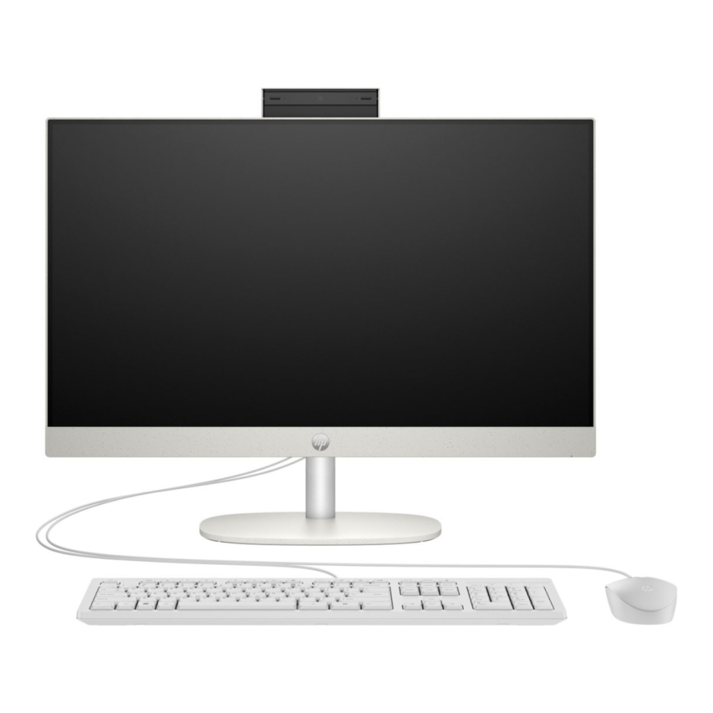 HP A1JY9ES, ProOne 245 G10, Ryzen 5 7520U, 23,8" FHD Ekran, 16Gb DDR5 Ram, 512Gb SSD, Paylaşımlı Ekran Kartı, Free Dos All In One PC, BEYAZ (060)