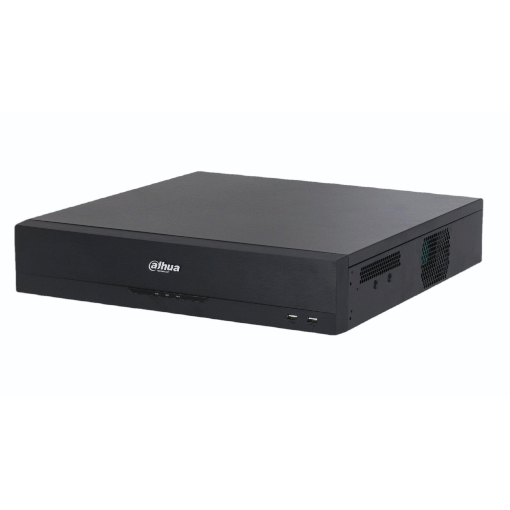 DAHUA  NVR4832-EI, 32Kanal, 16Mpix, H265+, 8 HDD Desteği, 1080P Kayıt, 256Mbps Bant Genişliği, 2 Port GigaBit Lan, NVR