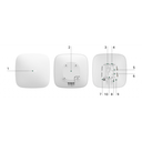 AJAX Hub2, Kablosuz, Görsel Doğrulamalı, Alarm Paneli, SİYAH