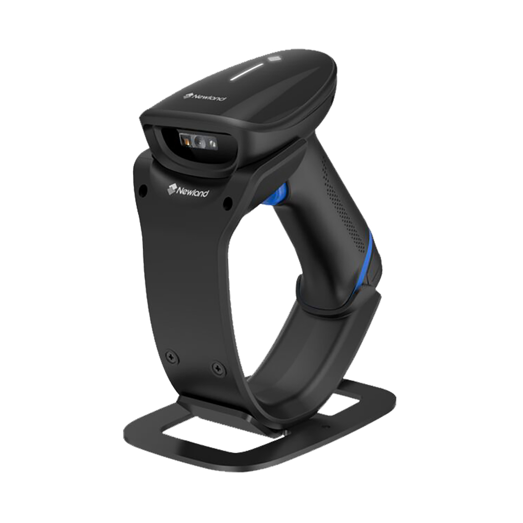 NEWLAND HR2300-BT, EL Tipi, Bluetooth 5.0, Kablosuz, 100Metre, 1D ve 2D Karekod, Barkod Okuyucu (Ayaklı)