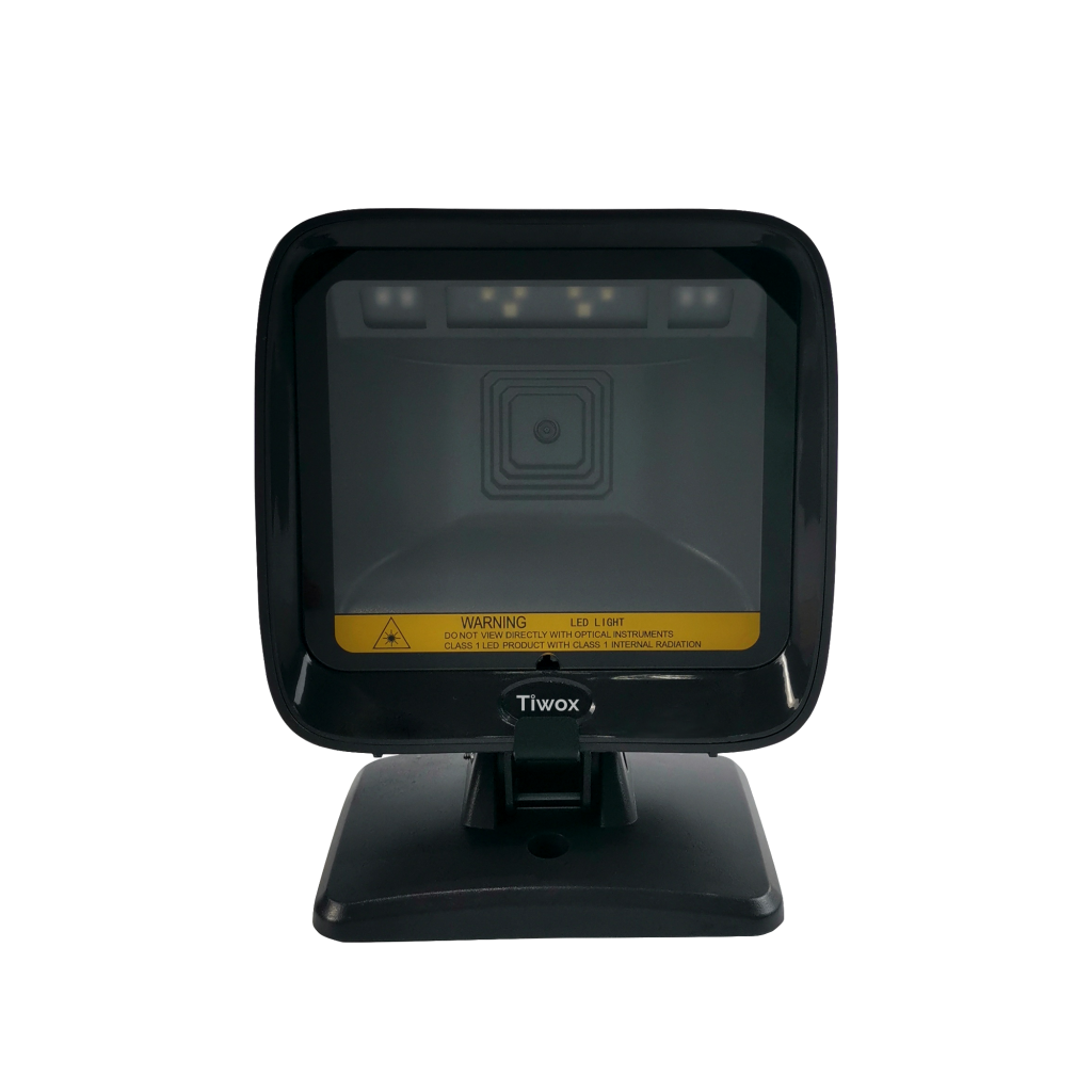 Tiwox VS-6000, Masaüstü Tipi, Laser, 2D Karekod, USB Kablolu, Barkod Okuyucu